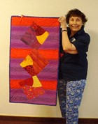 Joyce Marty - Red Challenge Quilt